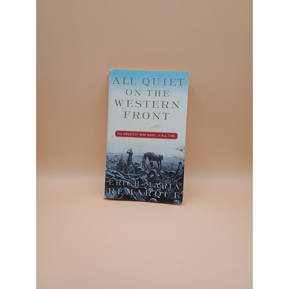 All Quiet on the Western Front Erich Maria Remarque Paperback WWI Fiction Book